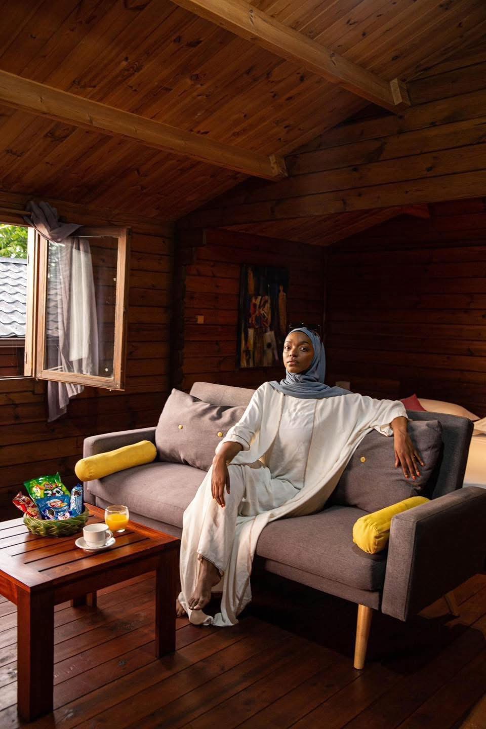 chalet vue jardin